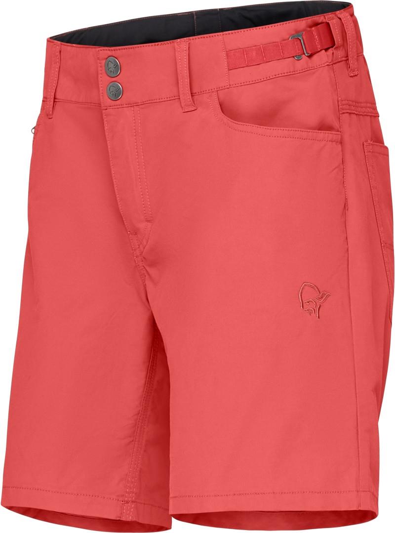 Femund Cotton Shorts - Womens - paprika 1