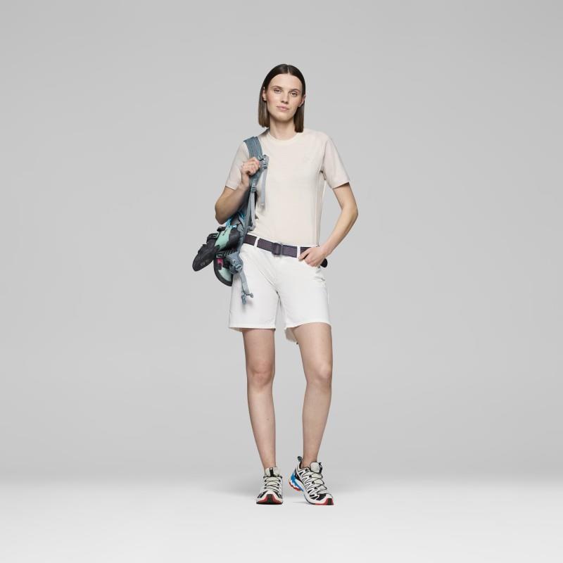 Femund Cotton Shorts - Womens - snow white 1