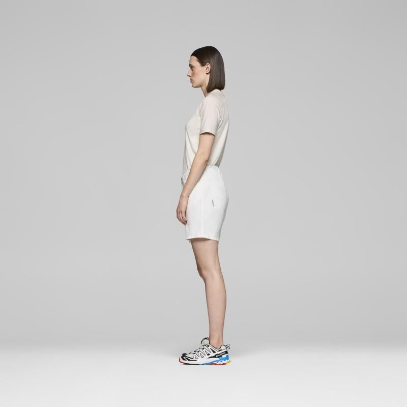 Femund Cotton Shorts - Womens - snow white 1