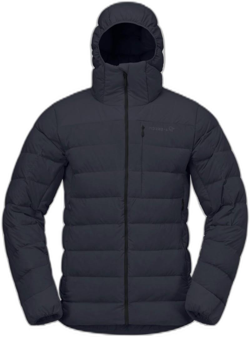Femund Down700 Zip Hood - Mens - caviar black 1