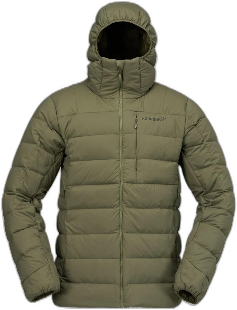 Femund Down700 Zip Hood - Mens - olive night 1