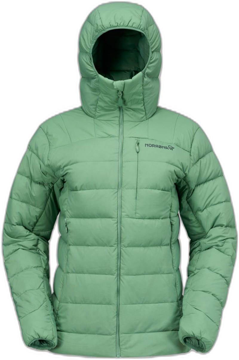 Femund Down700 Zip Hood - Womens - dark ivy 1