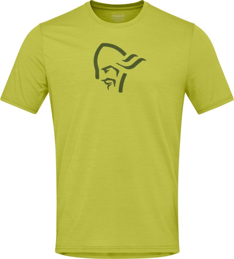 Femund Equaliser Merino T-Shirt - Mens - golden lime 1