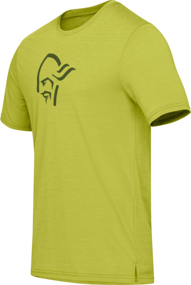 Femund Equaliser Merino T-Shirt - Mens - golden lime 1