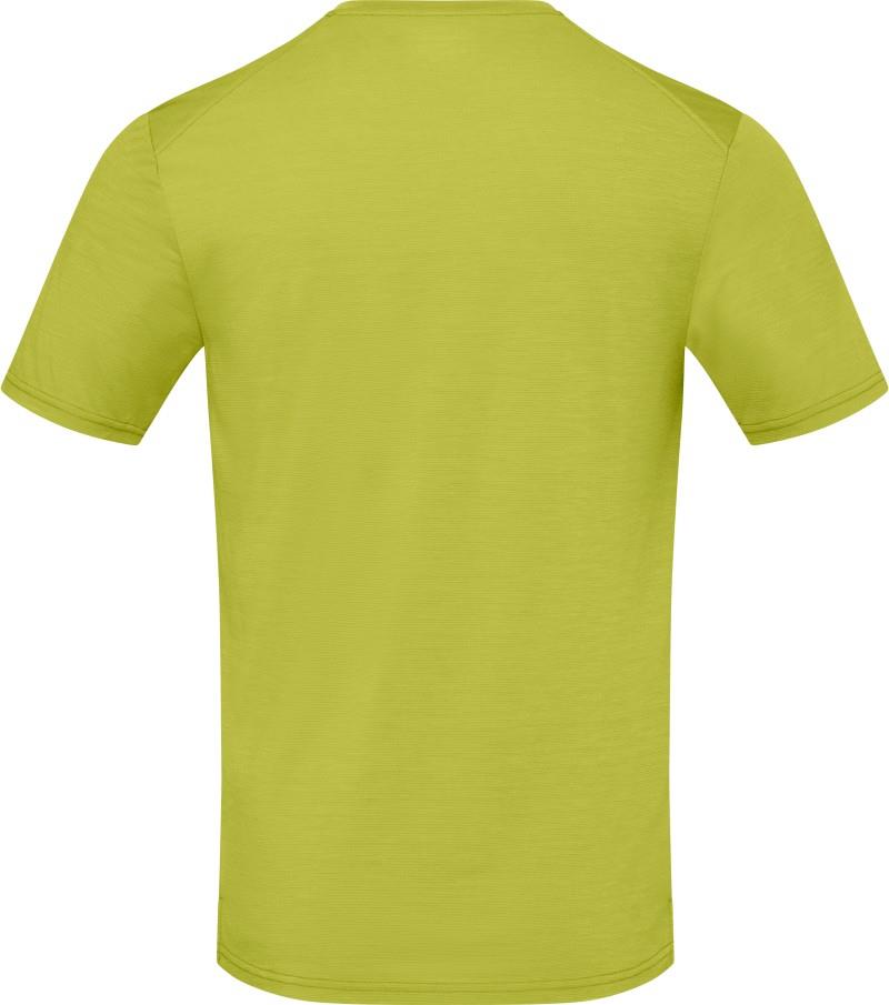 Femund Equaliser Merino T-Shirt - Mens - golden lime 1