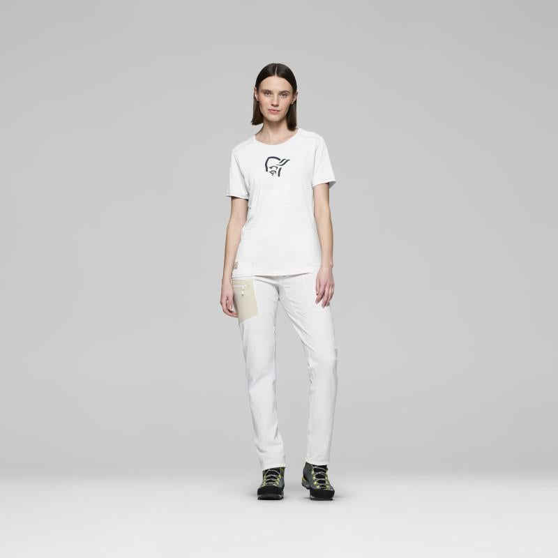 Femund Equaliser Merino T-Shirt - Womens - snow white 1