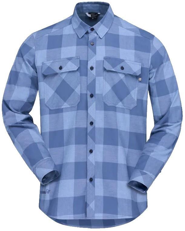 Femund Flannel Lightweight Shirt - Mens - frozen fjord 1