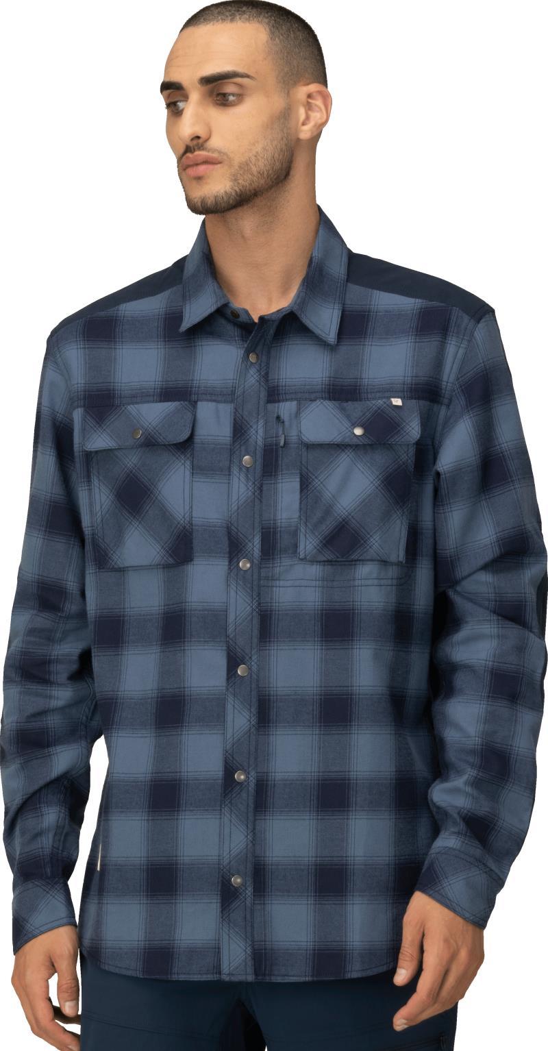 Femund Flannel Shirt - Mens - Navy Blazer 3