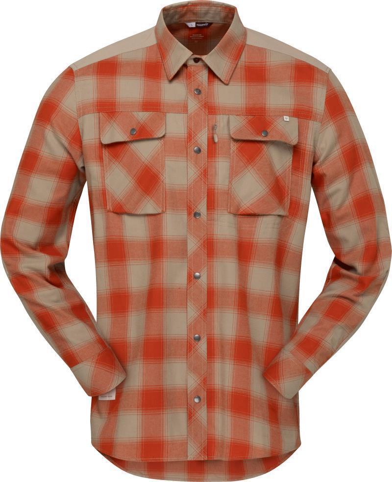 Femund Flannel Shirt - Mens - pureed pumpkin 1
