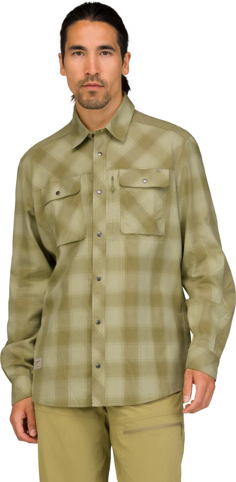 Femund Flannel Shirt - Mens - sage green 1
