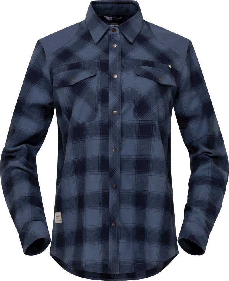 Femund Flannel Shirt - Womens - Navy Blazer 1