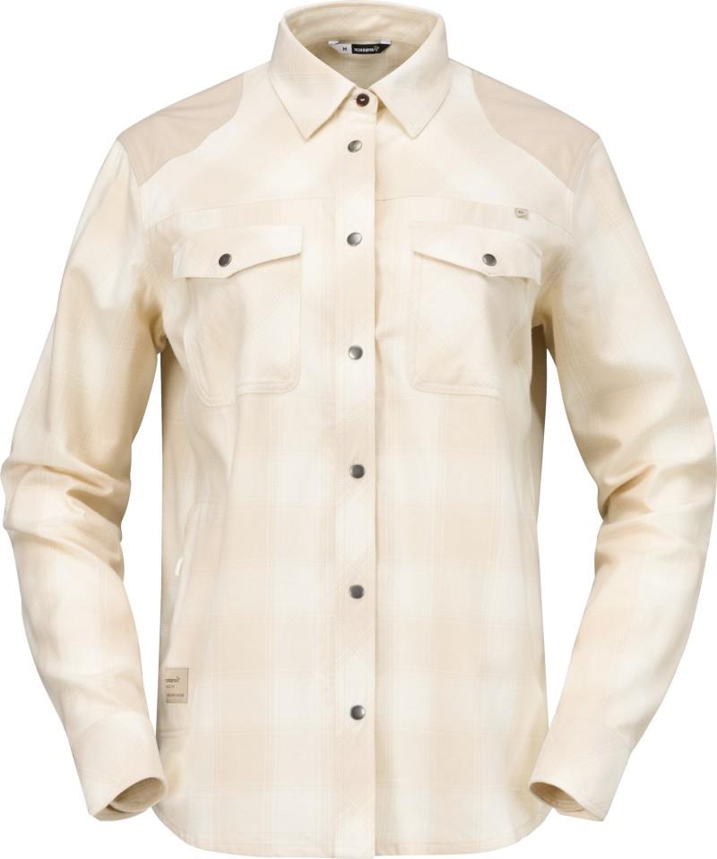 Femund Flannel Shirt - Womens - snow white 1
