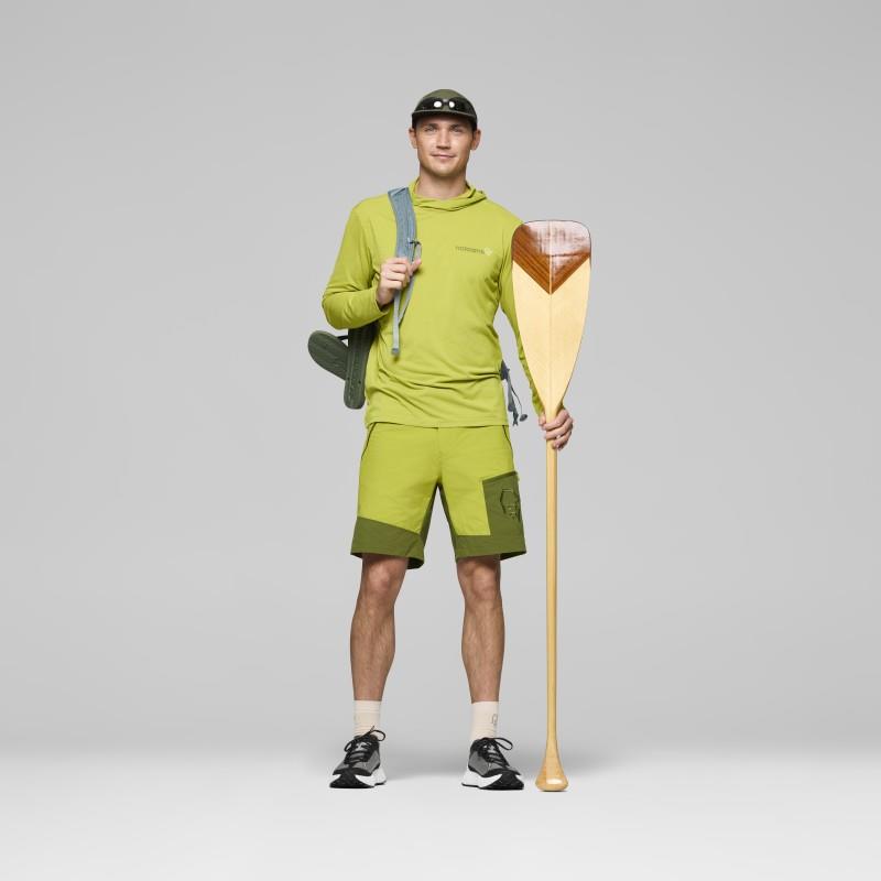 Femund Flex1 Light Shorts - Mens - golden lime / pesto 1