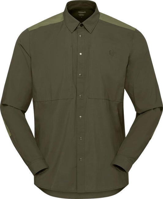 Femund Light Shirt - Mens - Olive Night 1