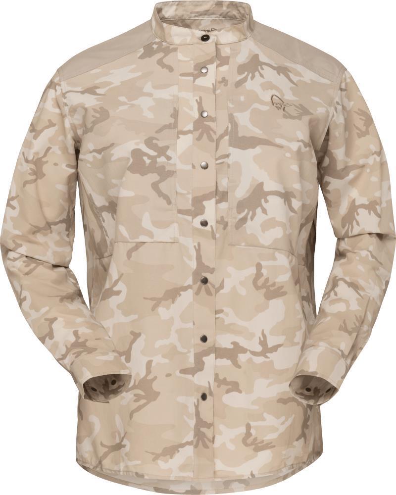Femund Light Shirt - Womens - Beige Camo 1