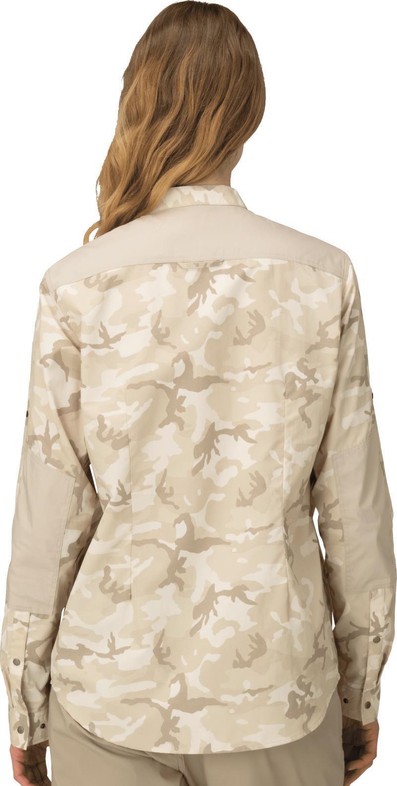 Femund Light Shirt - Womens - Beige Camo 4
