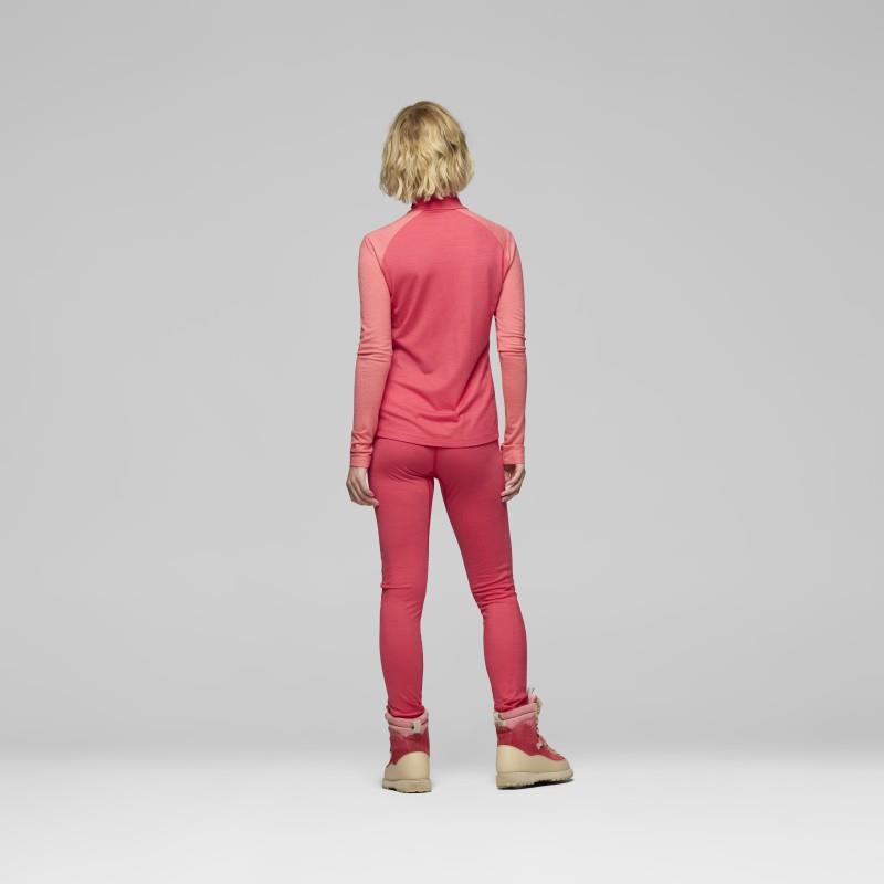 Femund PureUll Zip Neck - Womens - watermelon 1