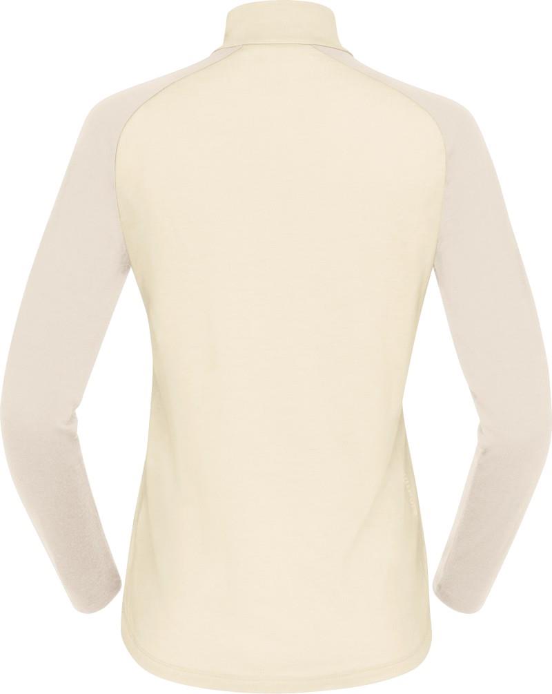 Femund PureUll Zip Neck - Womens - whisper white 1