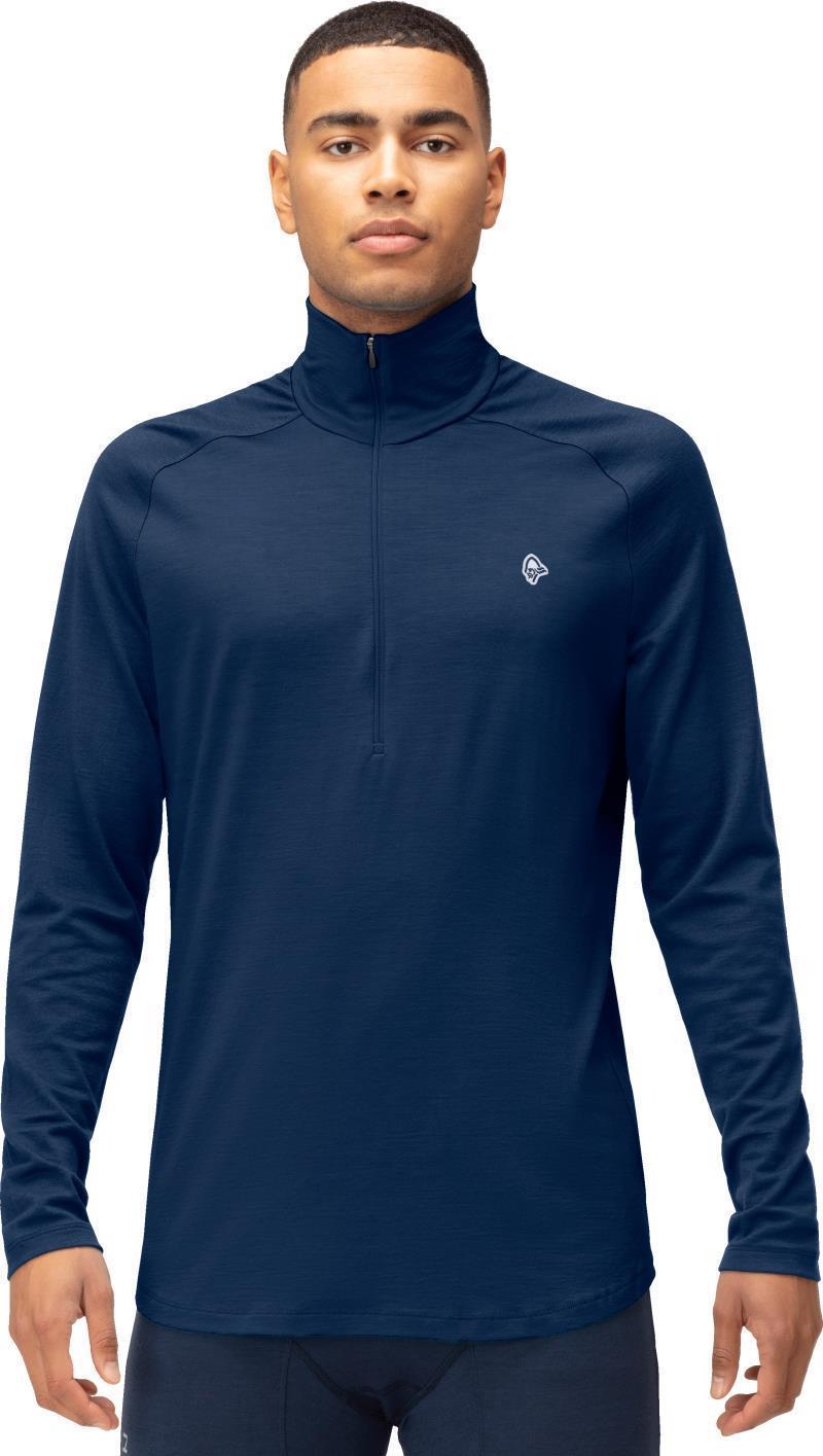Femund Pureull Zip Neck - Mens - Indigo Night 3