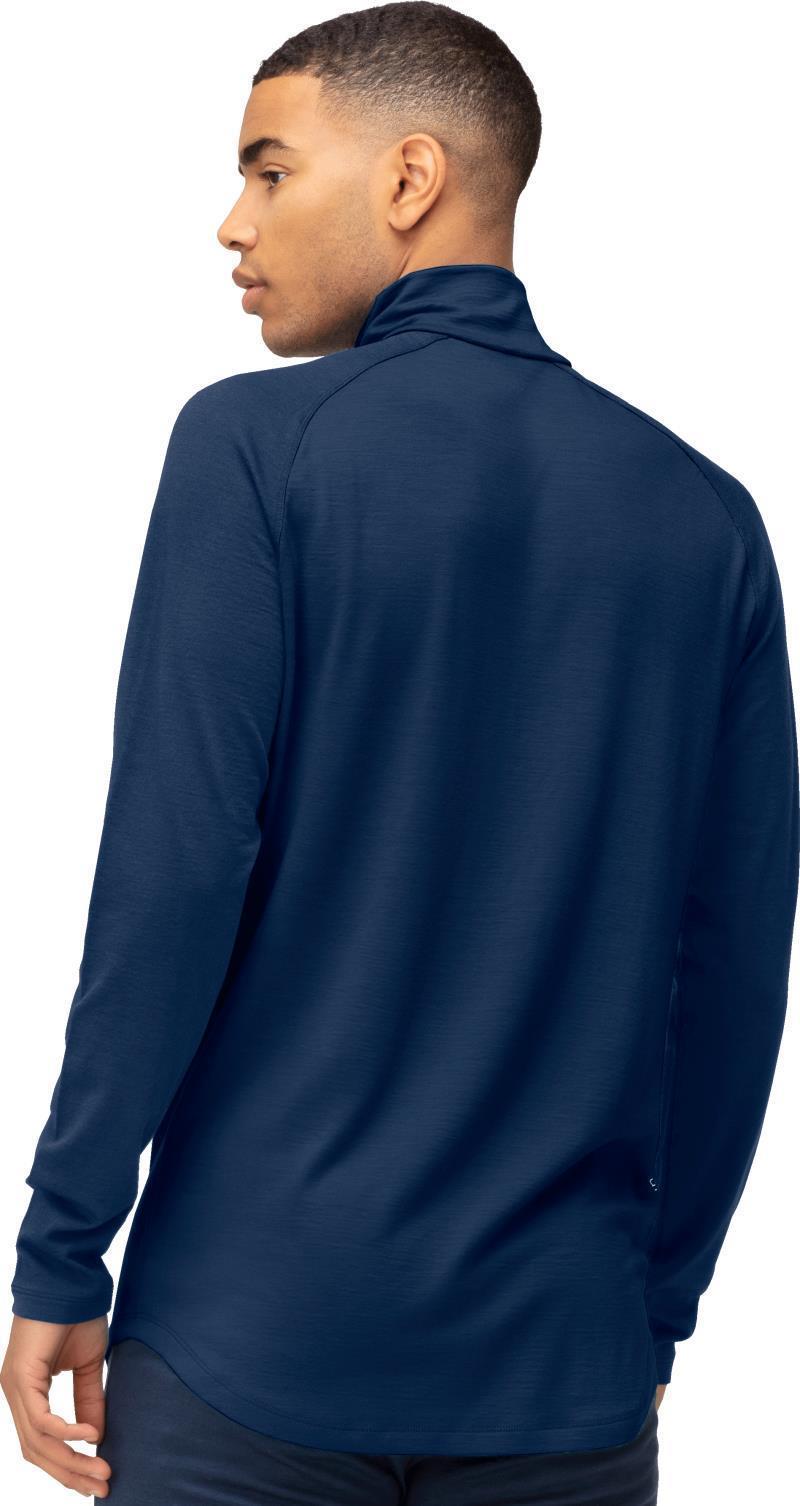 Femund Pureull Zip Neck - Mens - Indigo Night 4