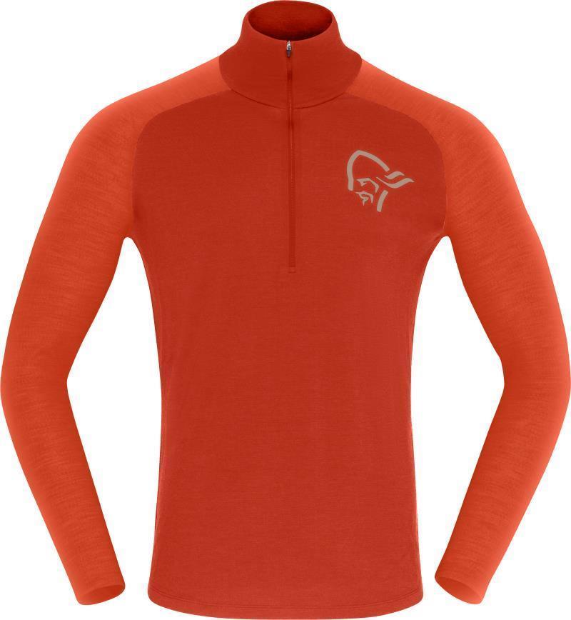 Femund Pureull Zip Neck - Mens - Pureed Pumpkin 1