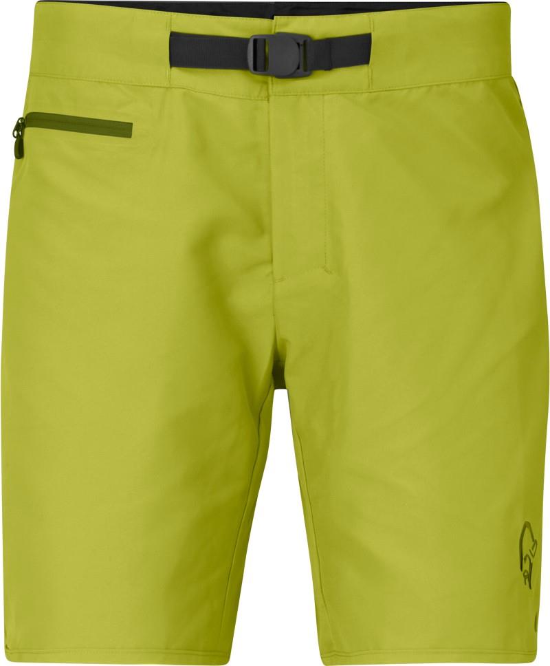 Femund Silent Grid Shorts - Mens - golden lime 1
