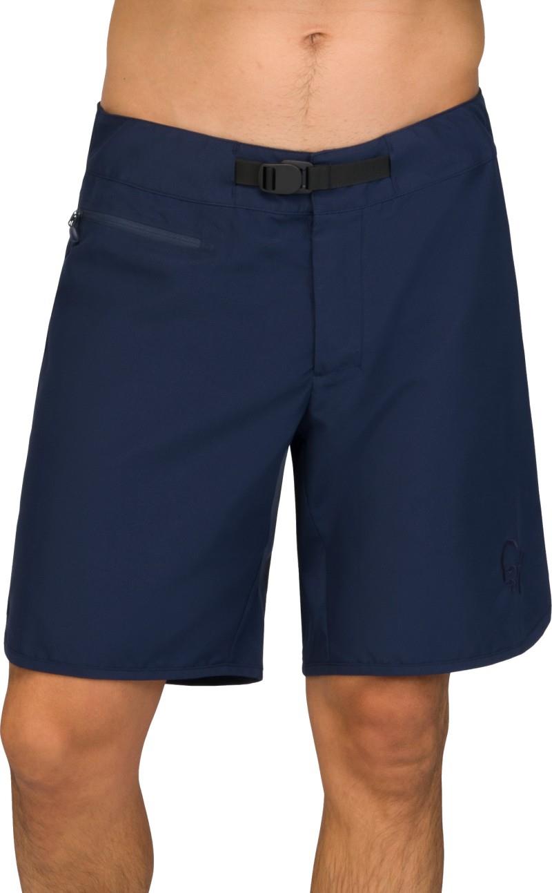 Femund Silent Grid Shorts - Mens - navy blazer 1