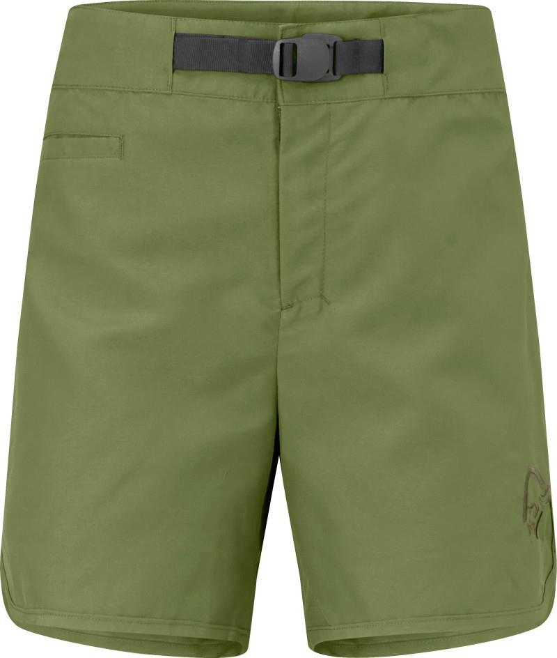 Femund Silent Grid Shorts - Womens - loden green 1