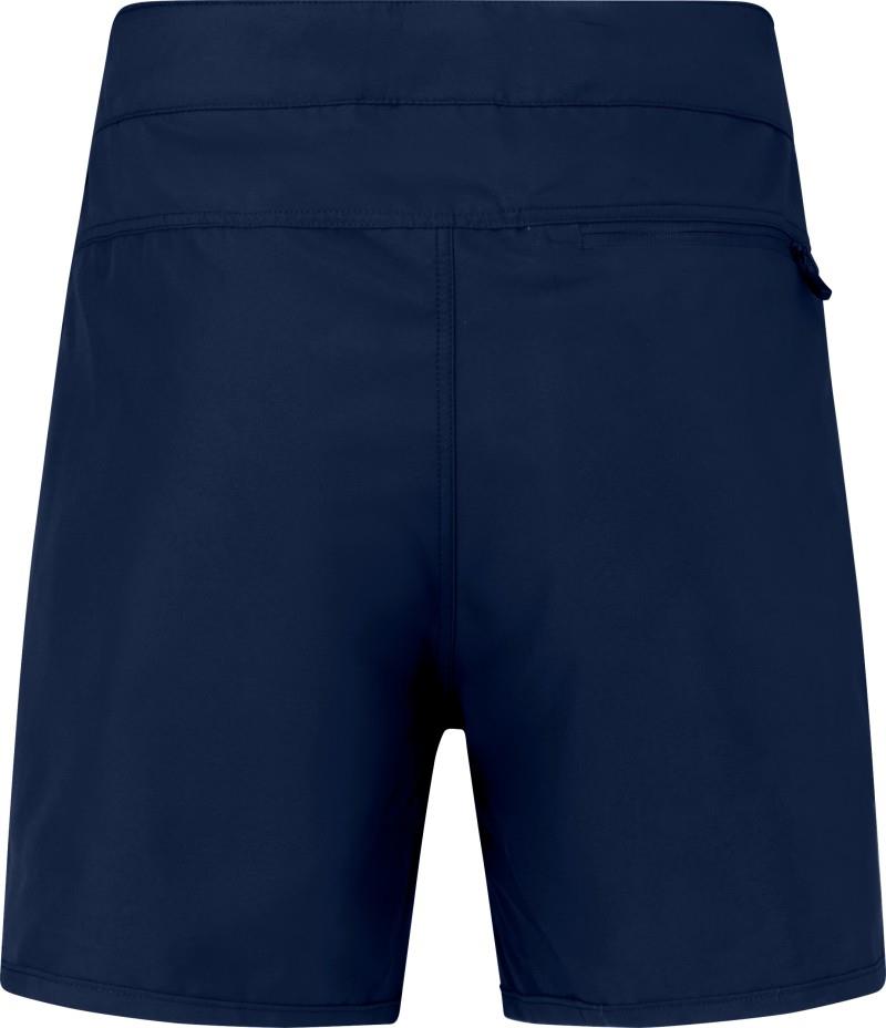 Femund Silent Grid Shorts - Womens - navy blazer 1