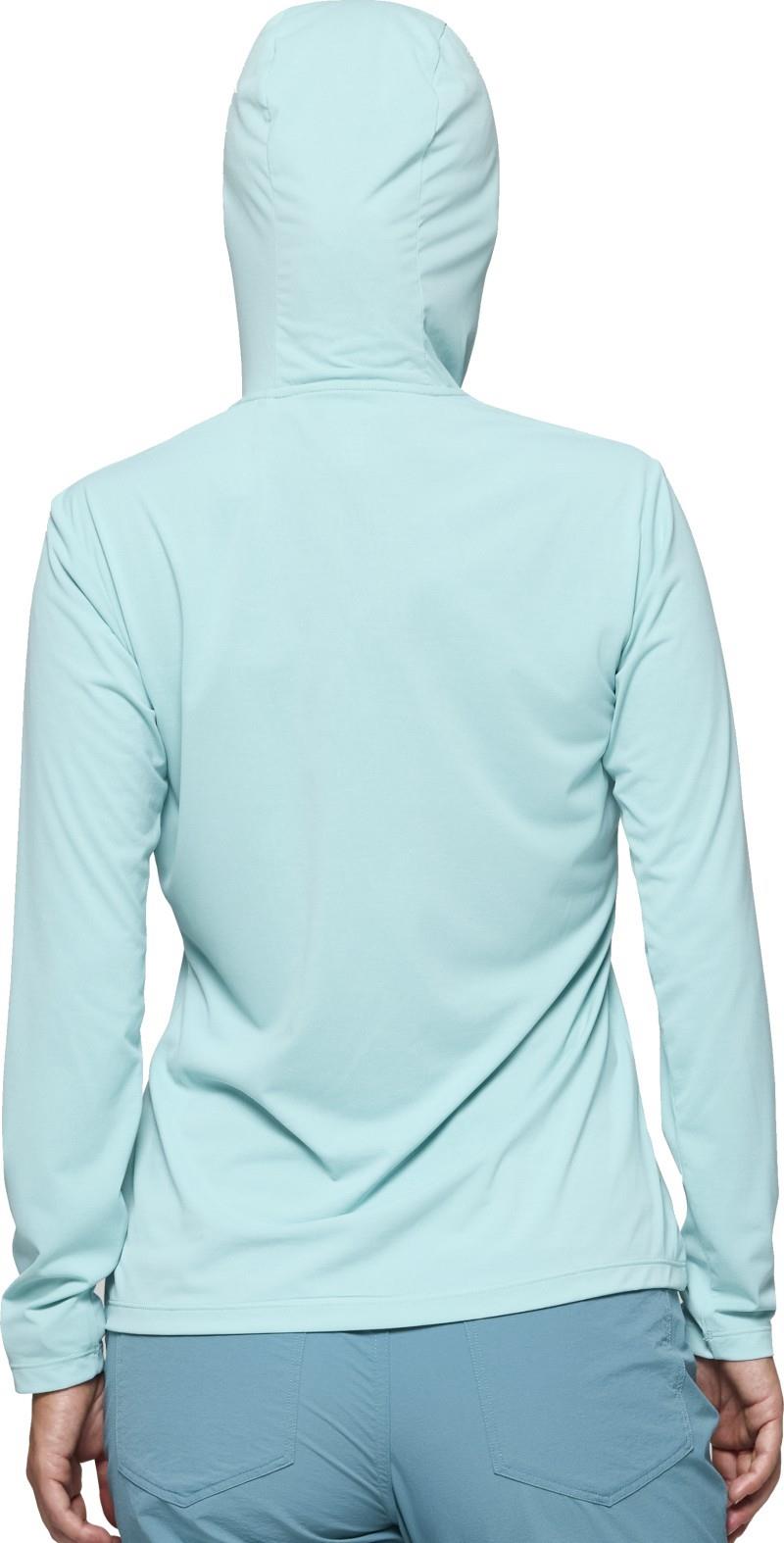 Femund Tech Hood - Womens - aqua haze 1