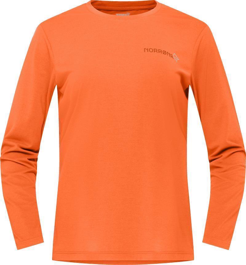 Femund Tech LS - Womens - Orange Alert 1