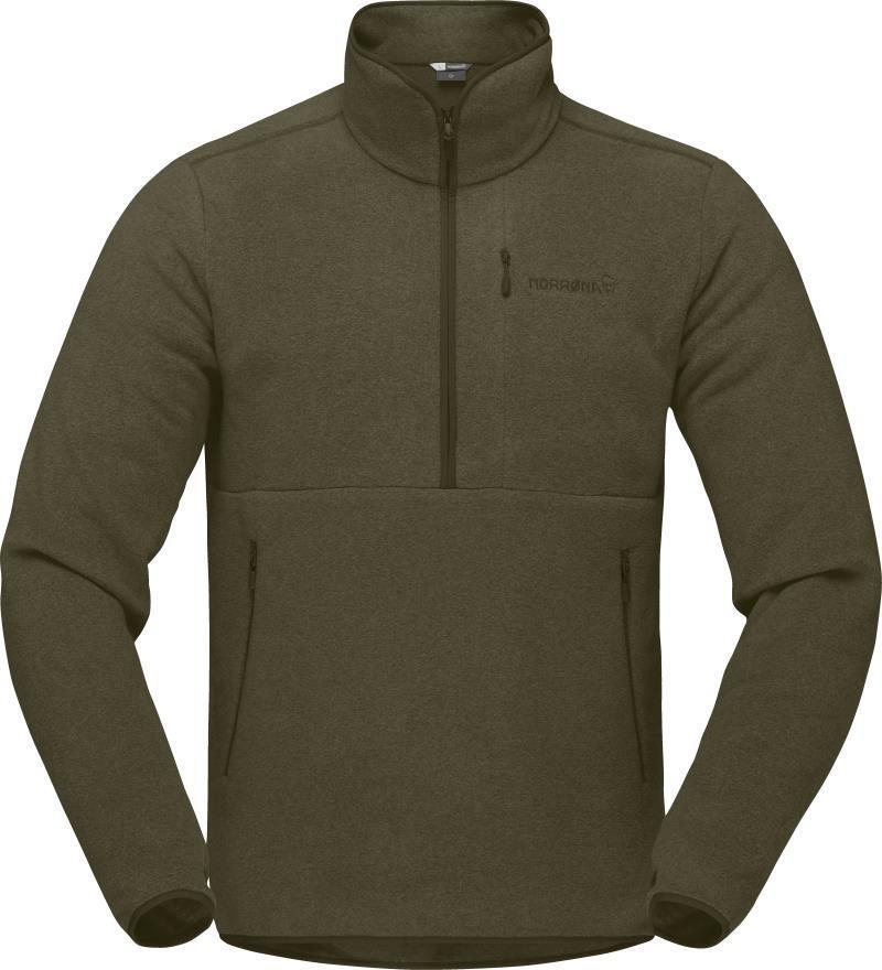 Femund Warm2 Half Zip - Unisex - Olive Night 1