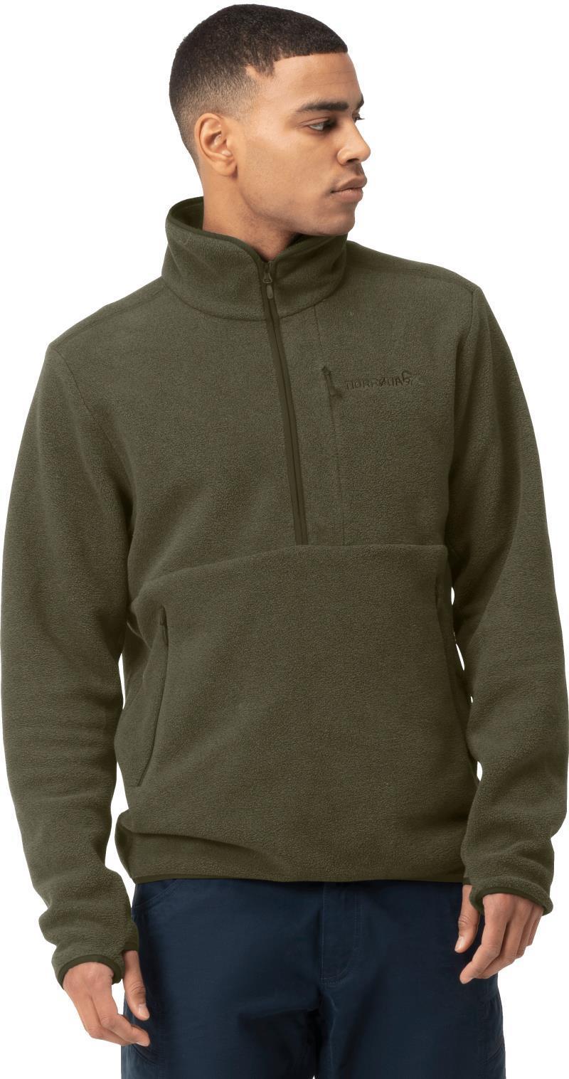 Femund Warm2 Half Zip - Unisex - Olive Night 3