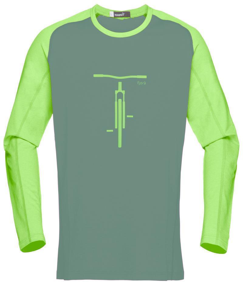 Fjora Equaliser Lightweight LS - Mens - Bamboo Green 1