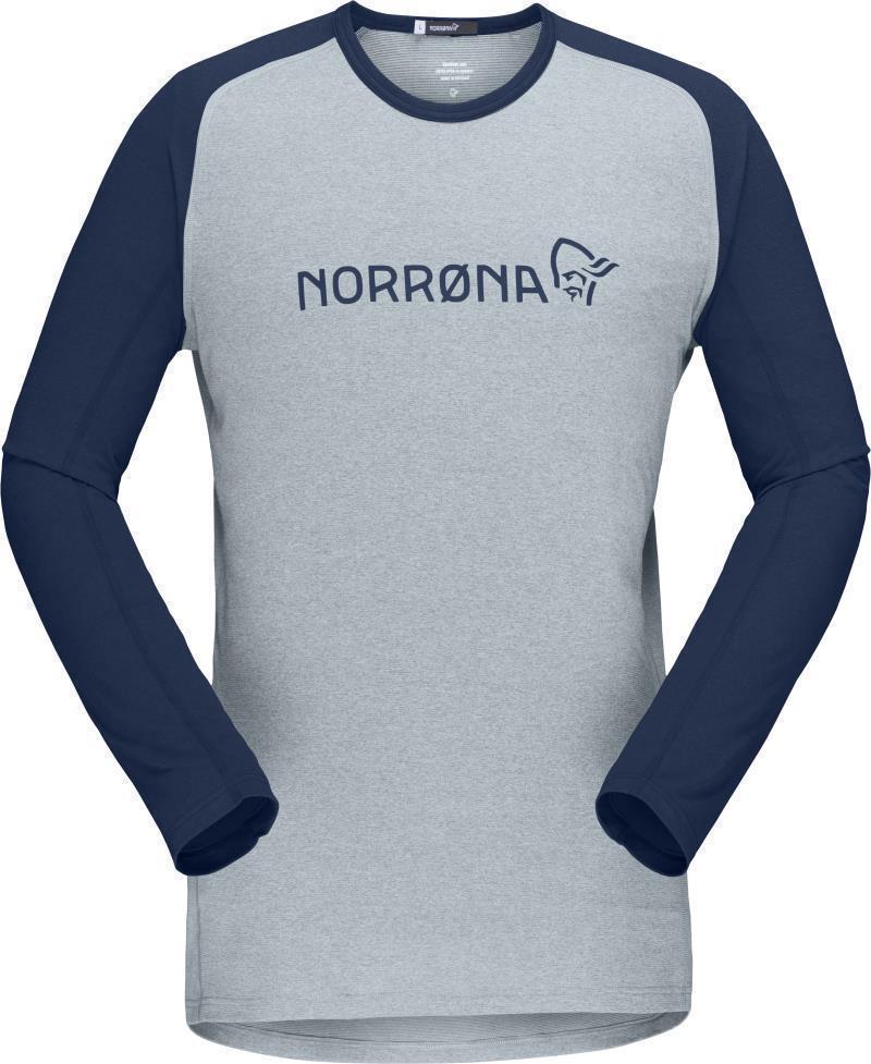 Fjora Equaliser Lightweight LS - Mens - Drizzle / Indigo Night 1