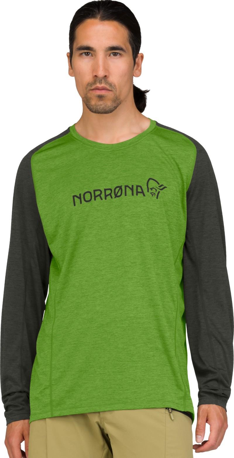Fjora Equaliser Lightweight LS - Mens - norrona green 1