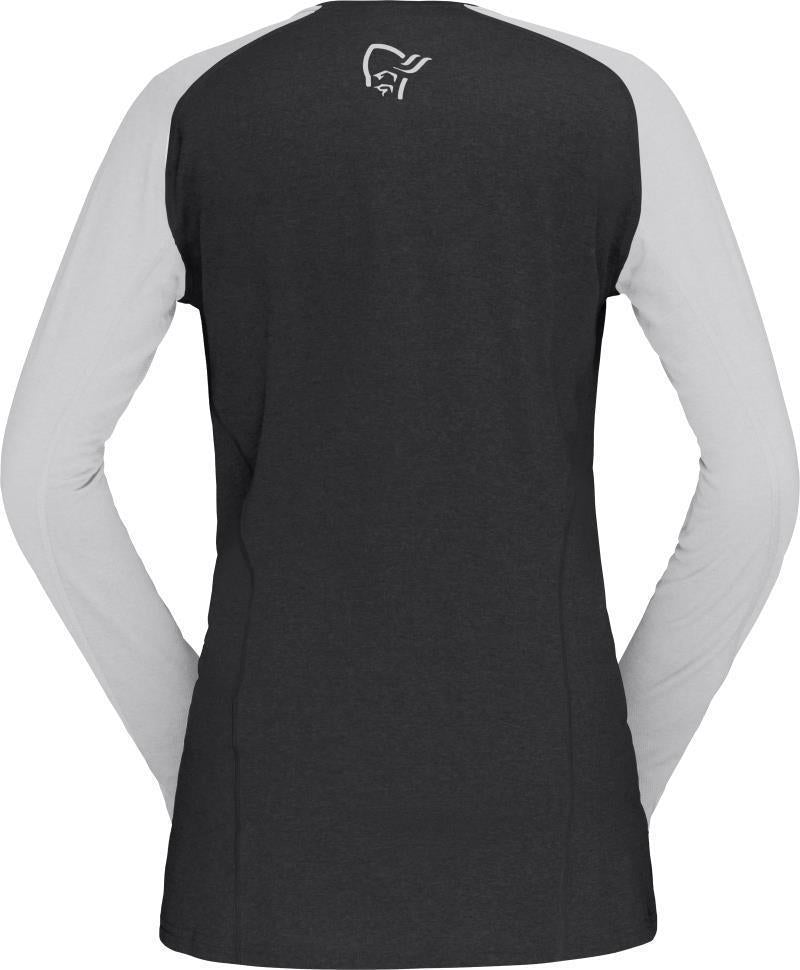 Fjora Equaliser Lightweight LS - Womens - Caviar / Castor Grey 2