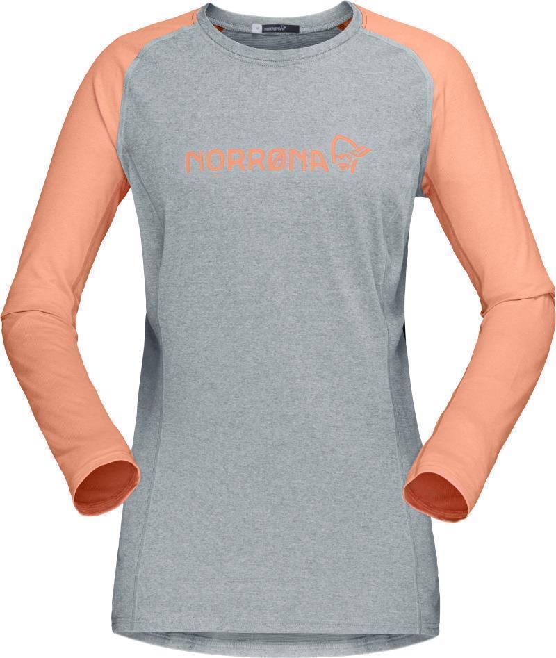 Fjora Equaliser Lightweight LS - Womens - Drizzle / Flamingo 1