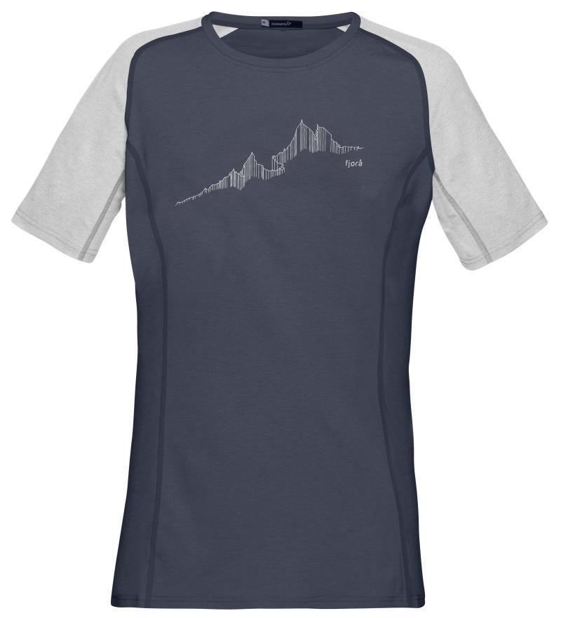 Fjora Equaliser Lightweight T-Shirt - Womens - Caviar / Drizzle 1