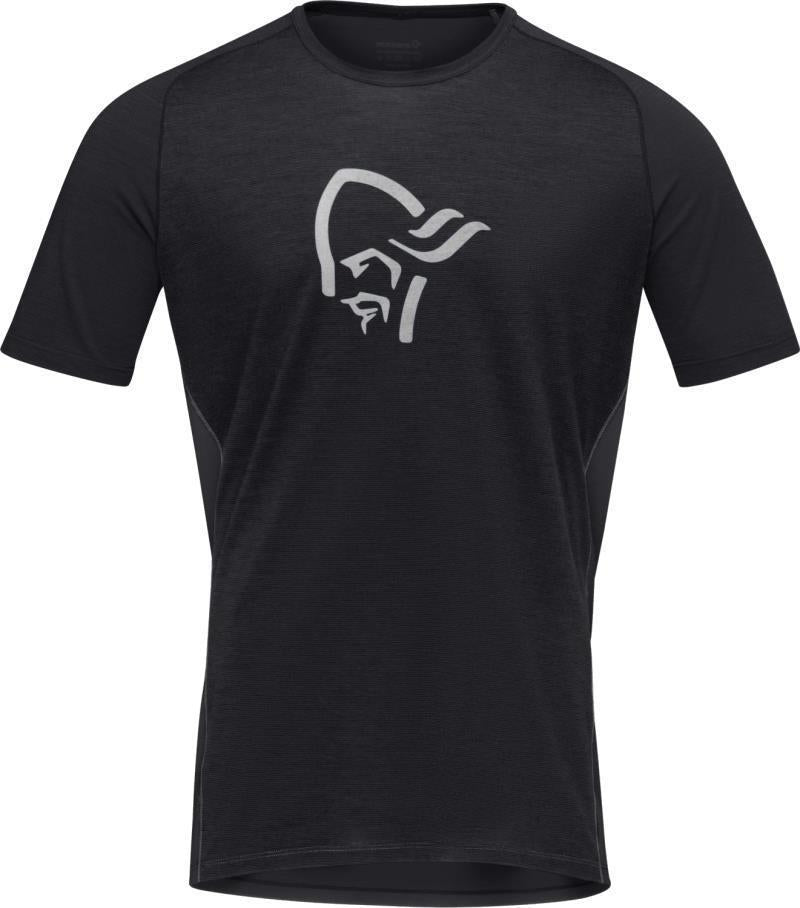 Fjora Wool T-Shirt - Mens - Caviar 1