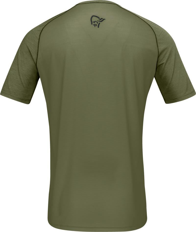 Fjora Wool T-Shirt - Mens - Olive Night 2