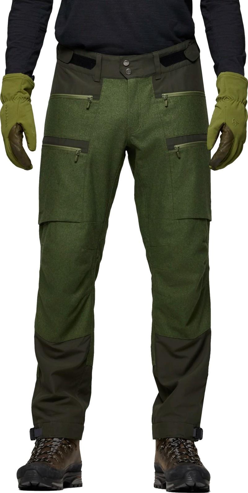 Kvinnherad Wool Pants - Mens - olive night 1