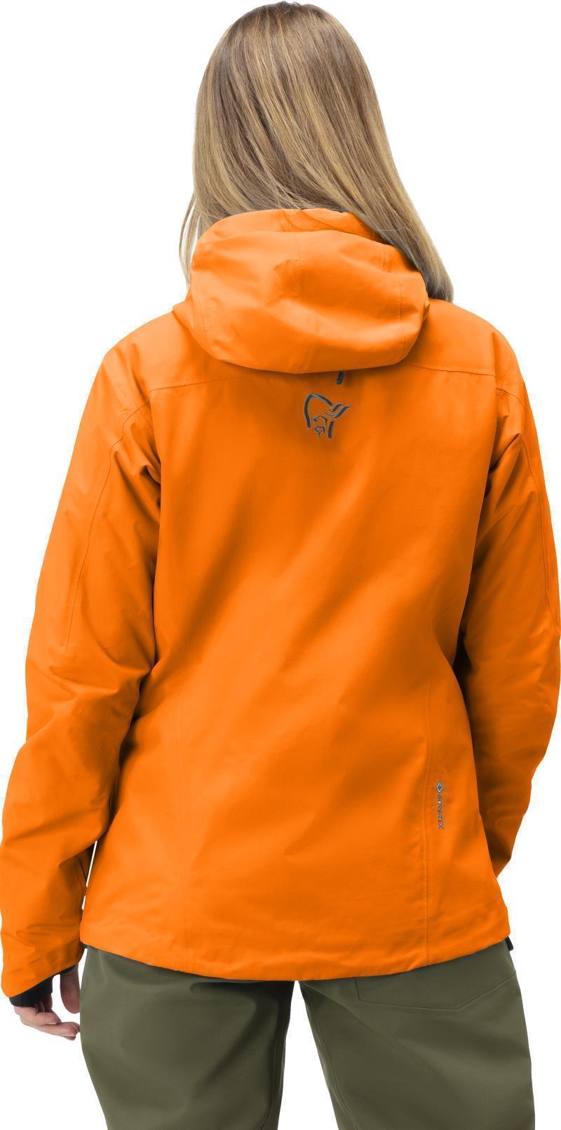 Lofoten GTX Insulated Jacket - Womens - Orange Popsicle 3