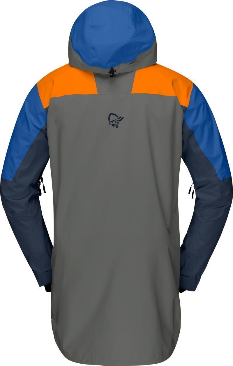 Lofoten GTX Pro Anorak - Mens - Castor Grey / Orange Popsicle 2