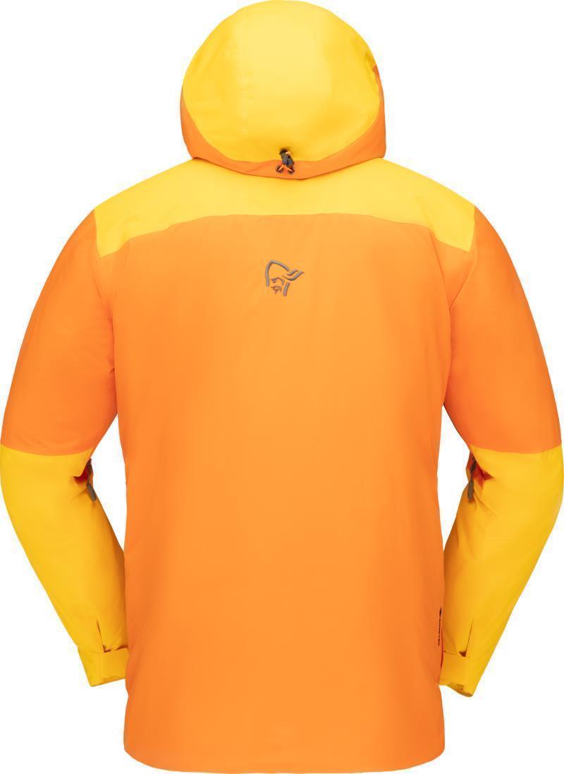 Lofoten GTX Thermo80 Jacket - Mens - Orange Popsicle / Lemon Chrome 2