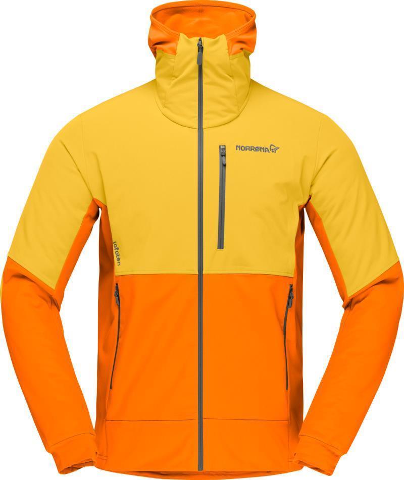 Lofoten Hiloflex200 Hood - Mens - Orange Popsicle / Lemon Chrome 1