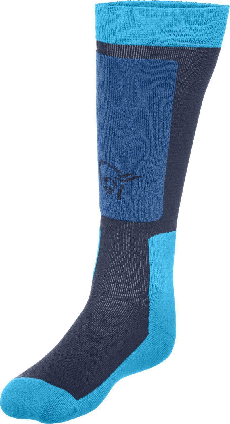 Lofoten Mid Weight Merino Socks Long - ocean swell 1