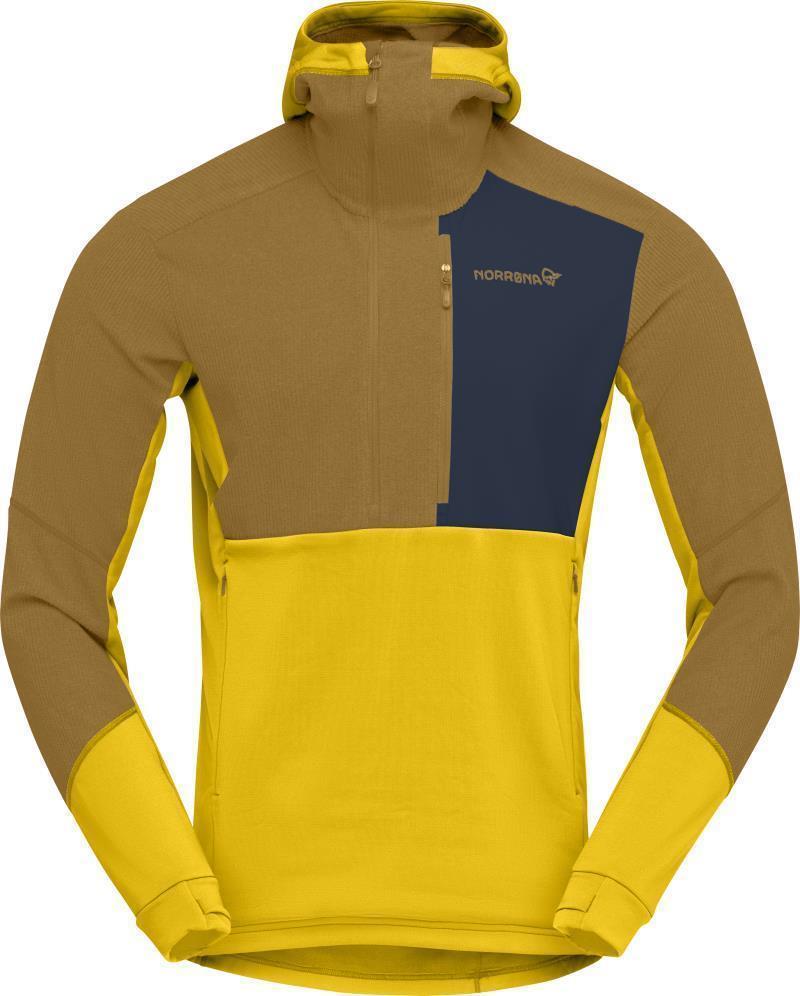 Lofoten Thermal Pro Hood - Mens - Sulphur / Camelflage 1