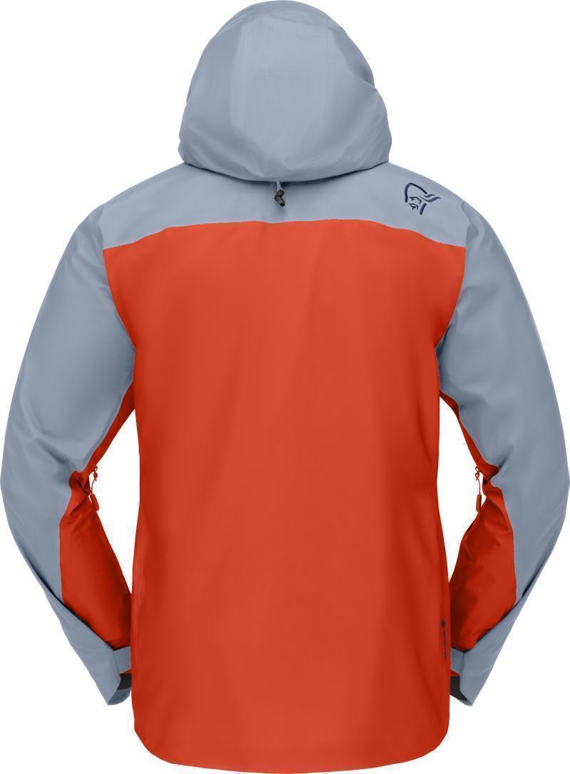 Lyngen GTX Jacket - Mens - Arednalin / Blue Fog 2