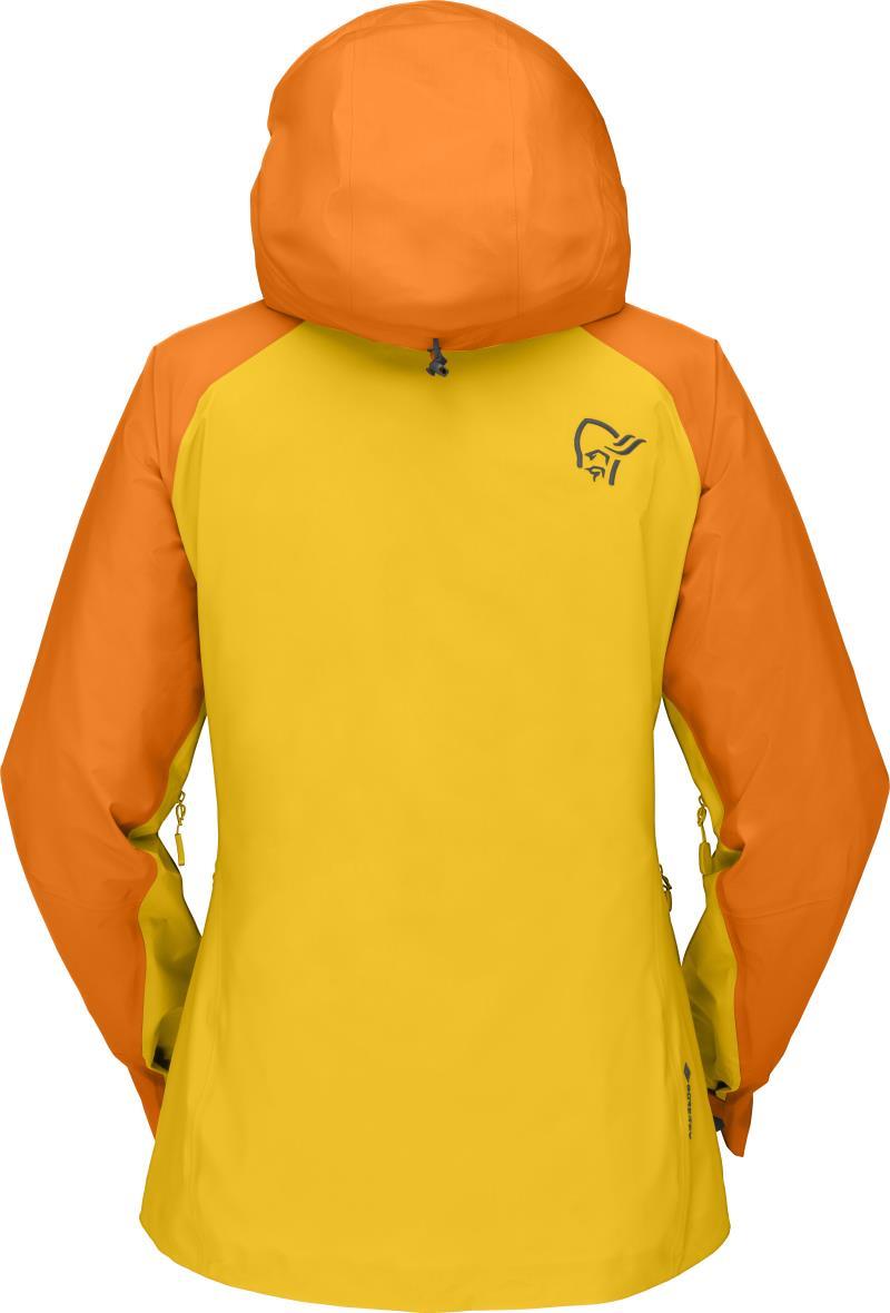 Lyngen GTX Jacket - Womens - Orange Popsicle / Lemon Chrome 2